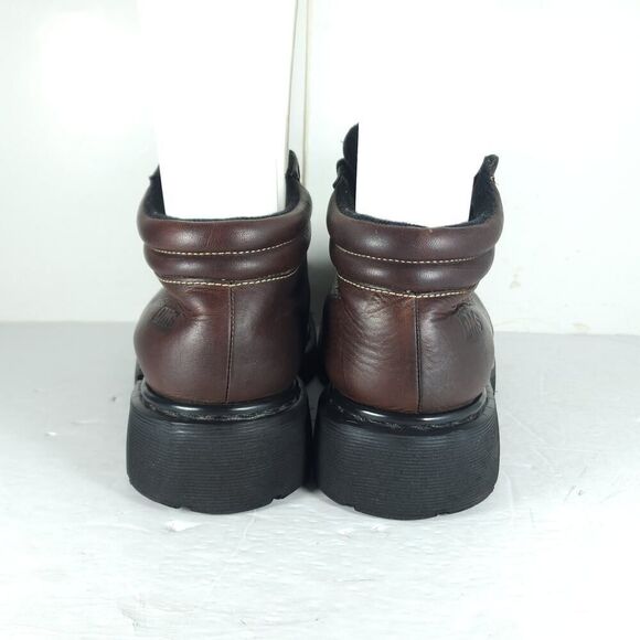 Dr. Martens Men\'s 9231 Vtg US 10 Uk 9 Brown Leather Chunky Work Boots England main image 13